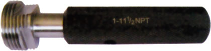 NPT thread plug gauge