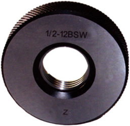 Whitworth thread ring gauge