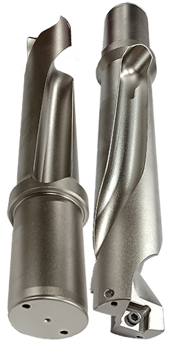 U drill / Indexable drill equipped with internal cooling system design