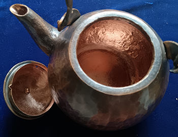 Hademade teapot