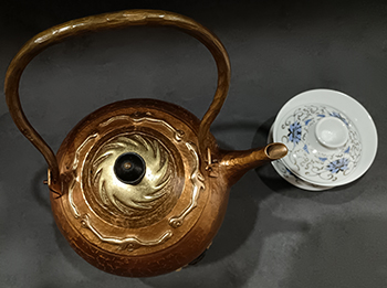 Handmade teapot