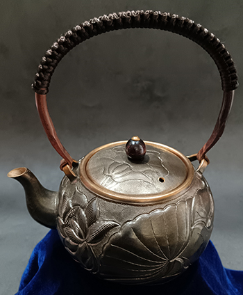 Copper teapot