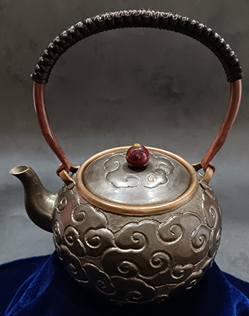 Copper teapot
