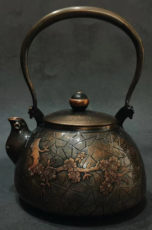 Copper teapot