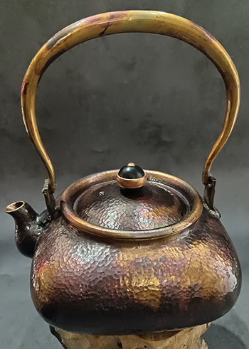 Copper teapot