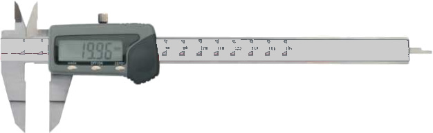 Digital blade caliper