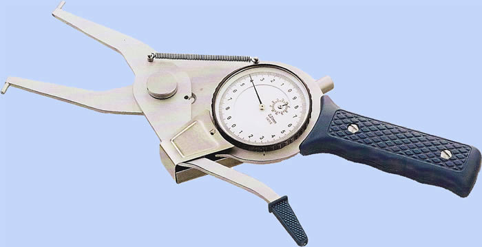 Dial caliper gage