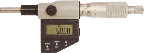 Digital micrometer head