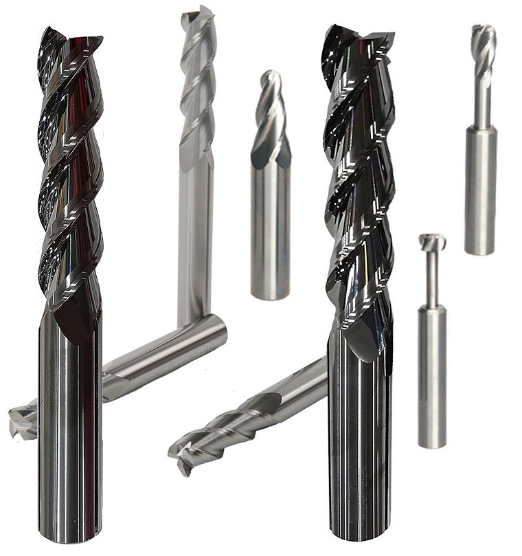Solid Carbide End Mills for aluminum alloys