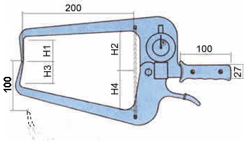External dial caliper gages