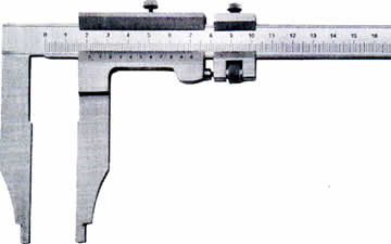 Mono-block large vernier calipers. Type-B2