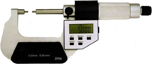 Spline micrometer