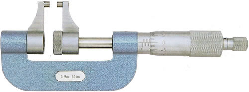 Caliper type micrometer