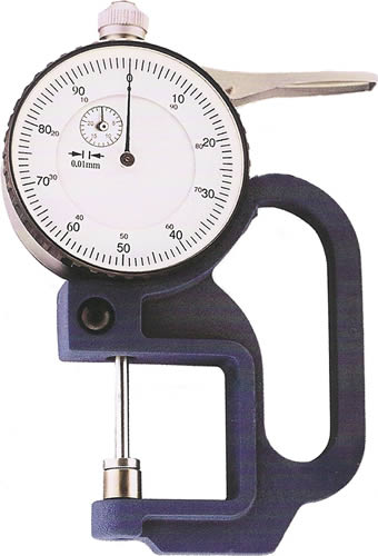 Dial thickness gauges