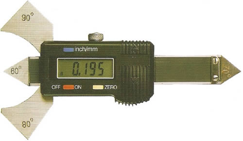 Digital welding gauge