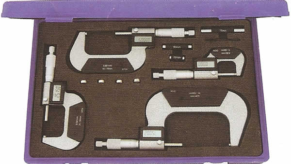 Digital micrometer sets