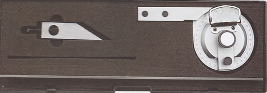 Universal bevel protractors with magnifier