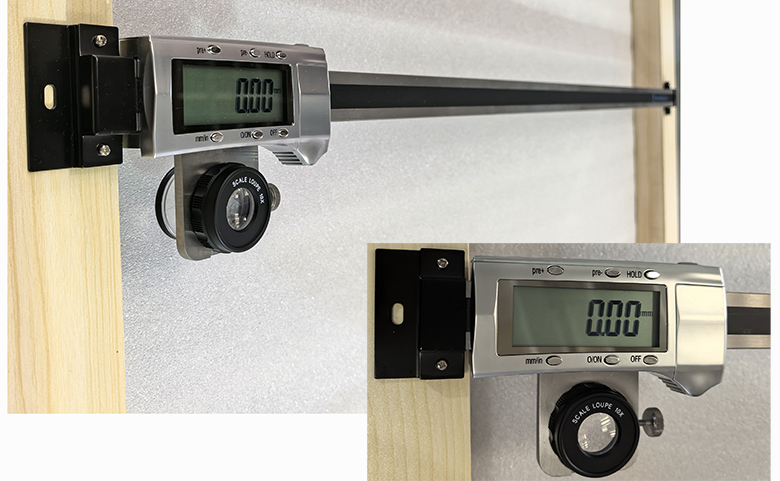 Large Digital Linear Scale with magnifying glass 0-1000mm / 40“, Type-C