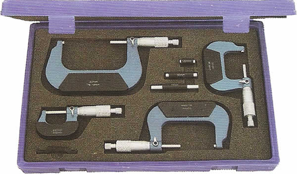 6" Micrometer set