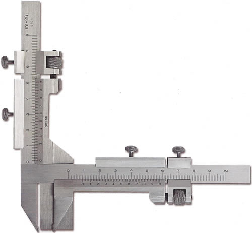 Gear tooth vernier calipers